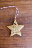 Sweary Star Decoration