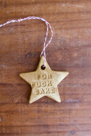 Sweary Star Decoration