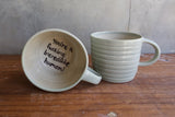 Sage Green "You're a fucking incredible human" Mug (Seconds)