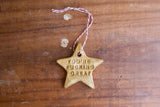 Sweary Star Decoration